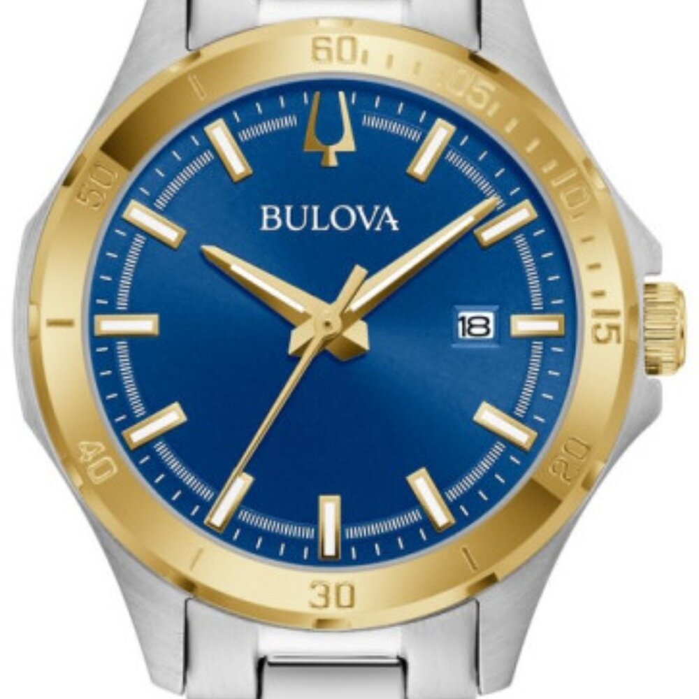 Bulova Women's Quartz Calendar Silver-Tone Calendar Watch 30MM 98M138 - Picture 6 of 6